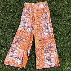 Patchwork Look Comfy Pants